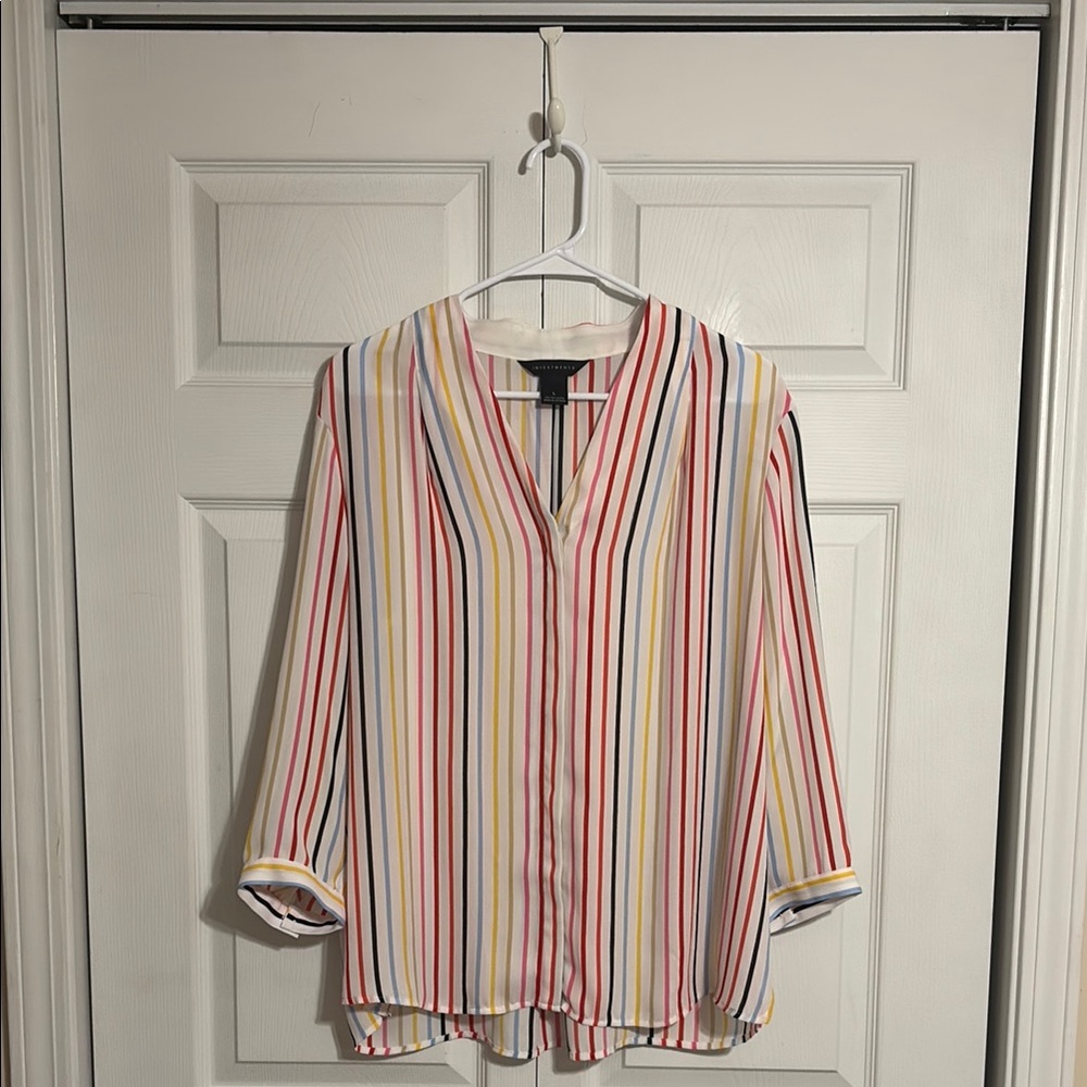 Investments Striped Multicolor Women's Top